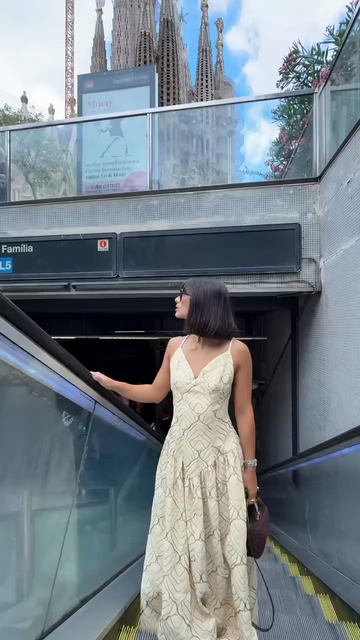 Ivory Snake - Print Maxi Slip Dress