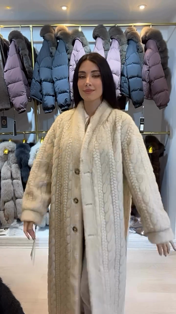 Faux Fur Long Coat
