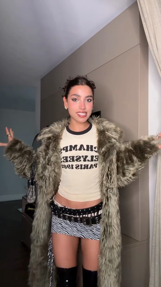 Faux Fur Coat