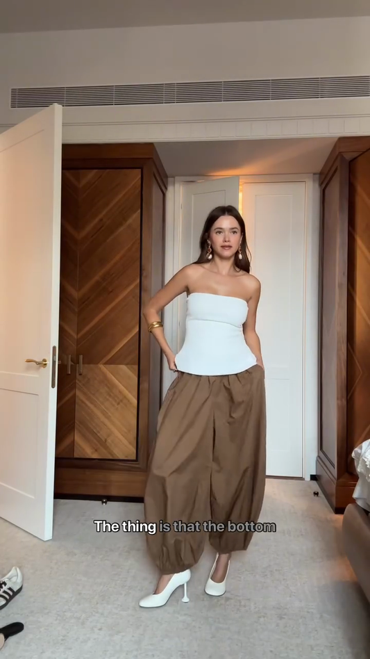 Brown Harem - Style Pants