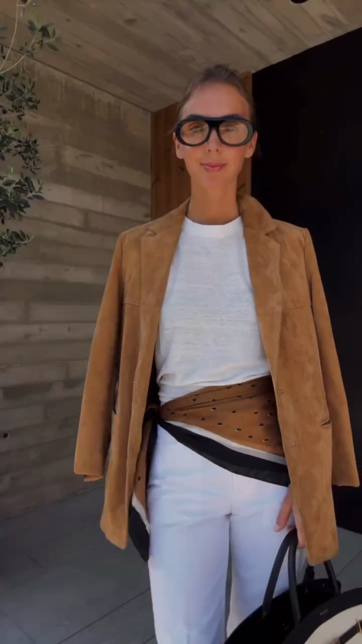 Tan Suede Blazer