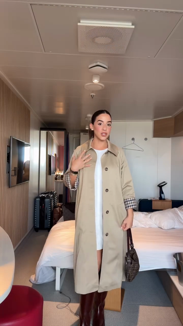 Beige Trench Coat