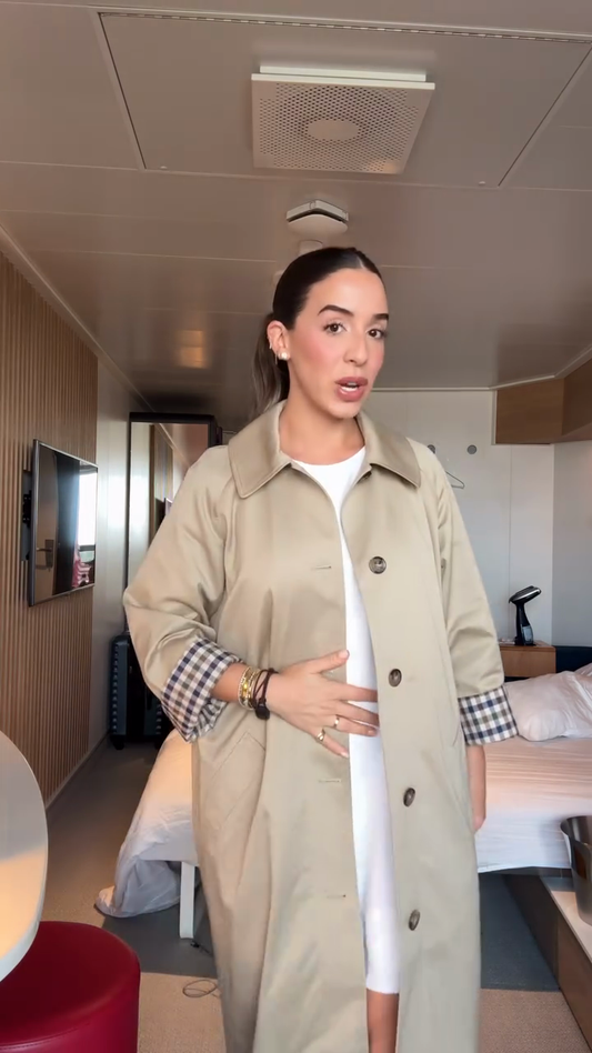 Beige Trench Coat