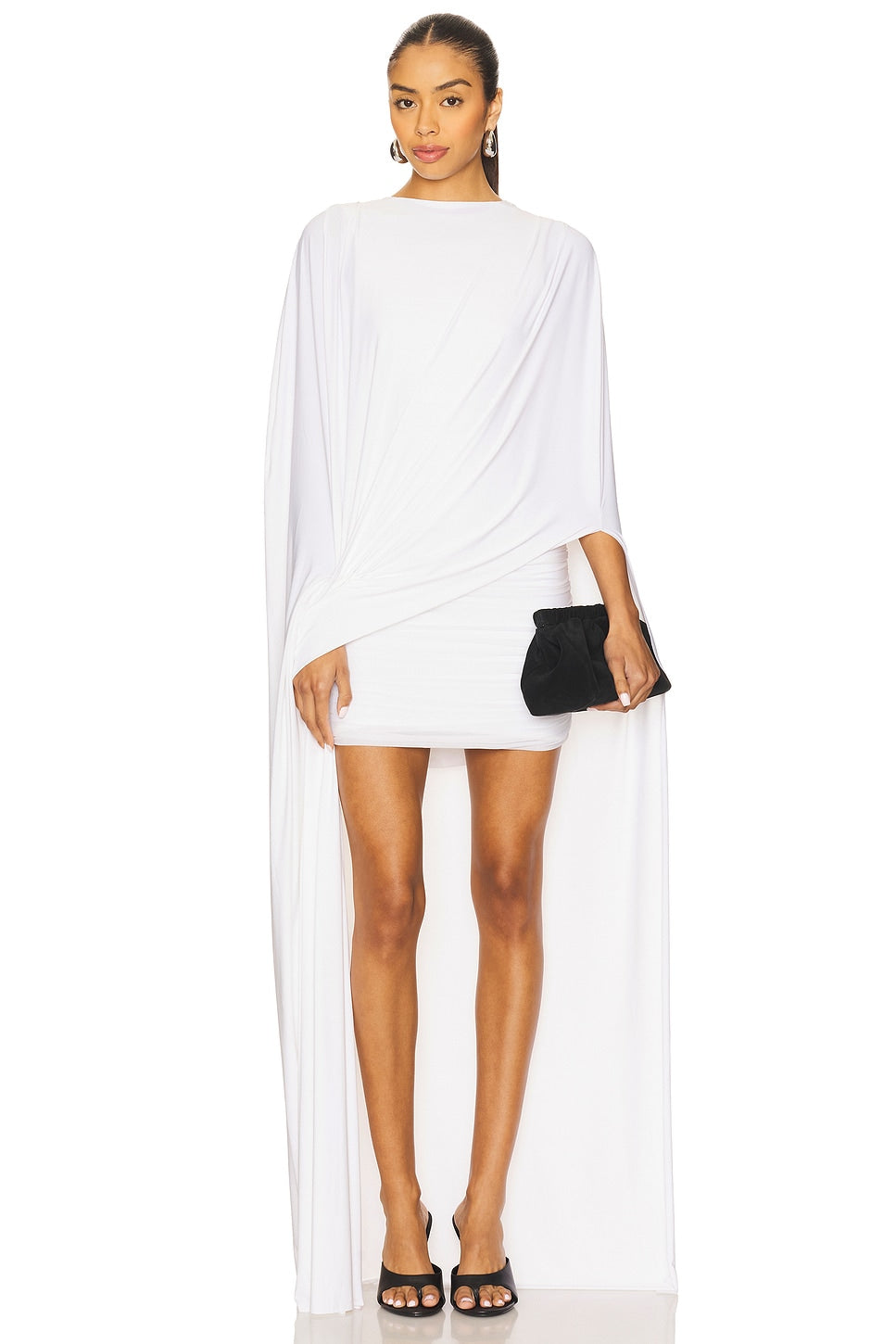 Cape - Style Mini Dress